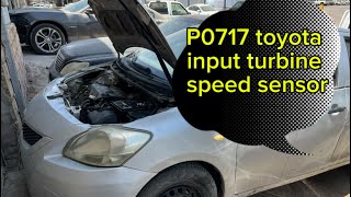 Toyota yaris 12 model dtcc input turbine speed sensor no signal code computer fault ecuu repair Toyota yaris 12 model dtcc input turbine speed sensor no signal code computer fault ecuu repair