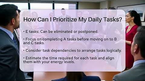 How Can I Prioritize My Daily Tasks? - The Personal Growth Path