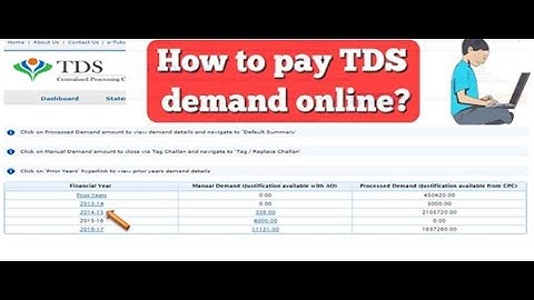 How to pay TDS demand online | TDS Interest challan payment | How to pay TDS Late fee -Tamil/English