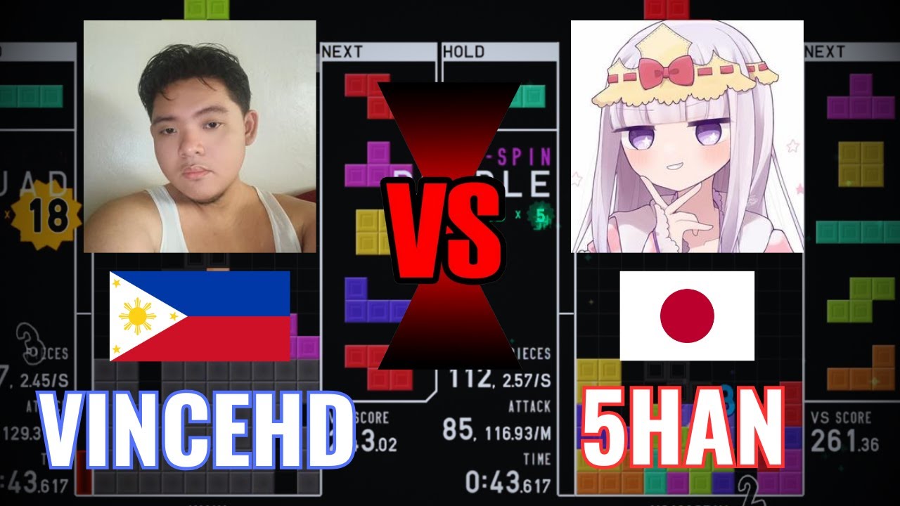 TETR.IO Tetra League (Season 2) VINCEHD vs 5HAN