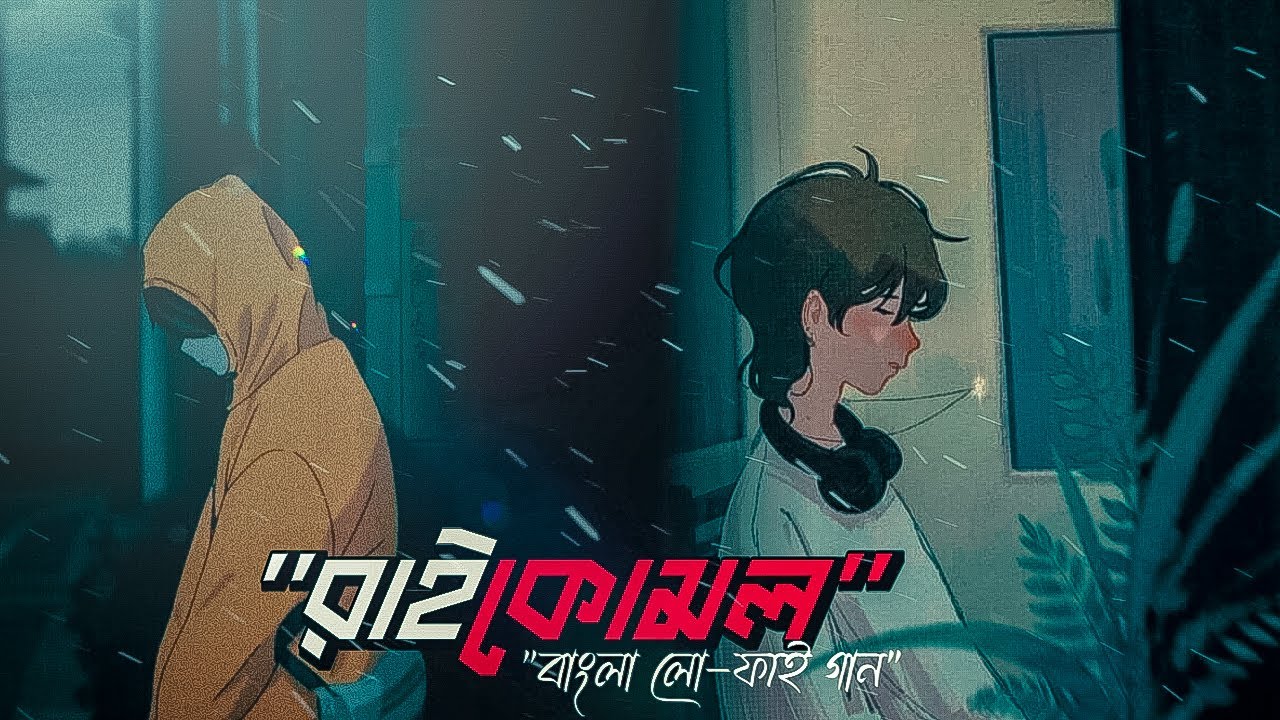 Mind relaxing Lo-fi song ☺️🍃| Raikamal রাইকোমল | (Slowed and Reverb)  bangla lofi song