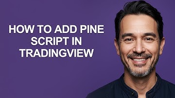How to Add Pine Script In Tradingview - KevinHowTo