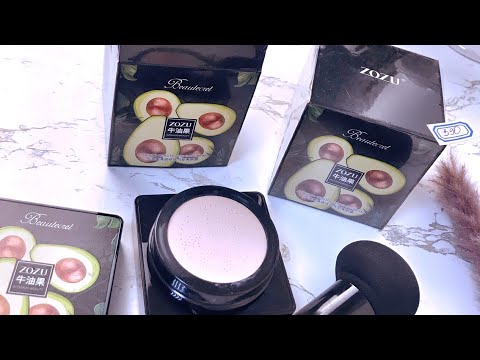 Video: Zozu - Cushion - foundation with avocado extract, Cushion ZOZU