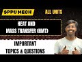 HMT END SEM IMP QUESTIONS | SPPU TE Mechanical 2019 Pattern | Unit-wise Most Expected Qs
