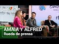 Rueda de prensa de ALFRED y AMAIA,  representantes de España en Eurovisión 2018 con 'Tu Canción'