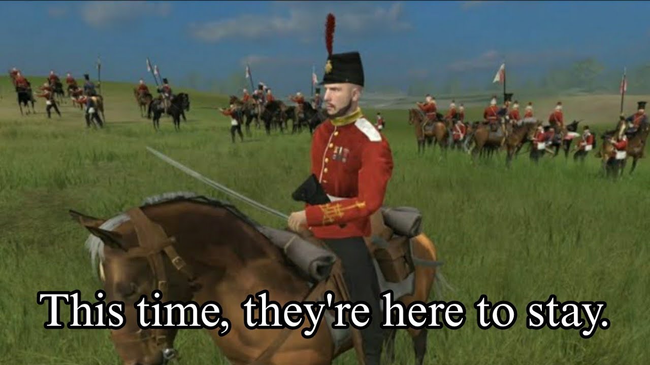 Mount and Blade Warband but I reform the British Cavalry...