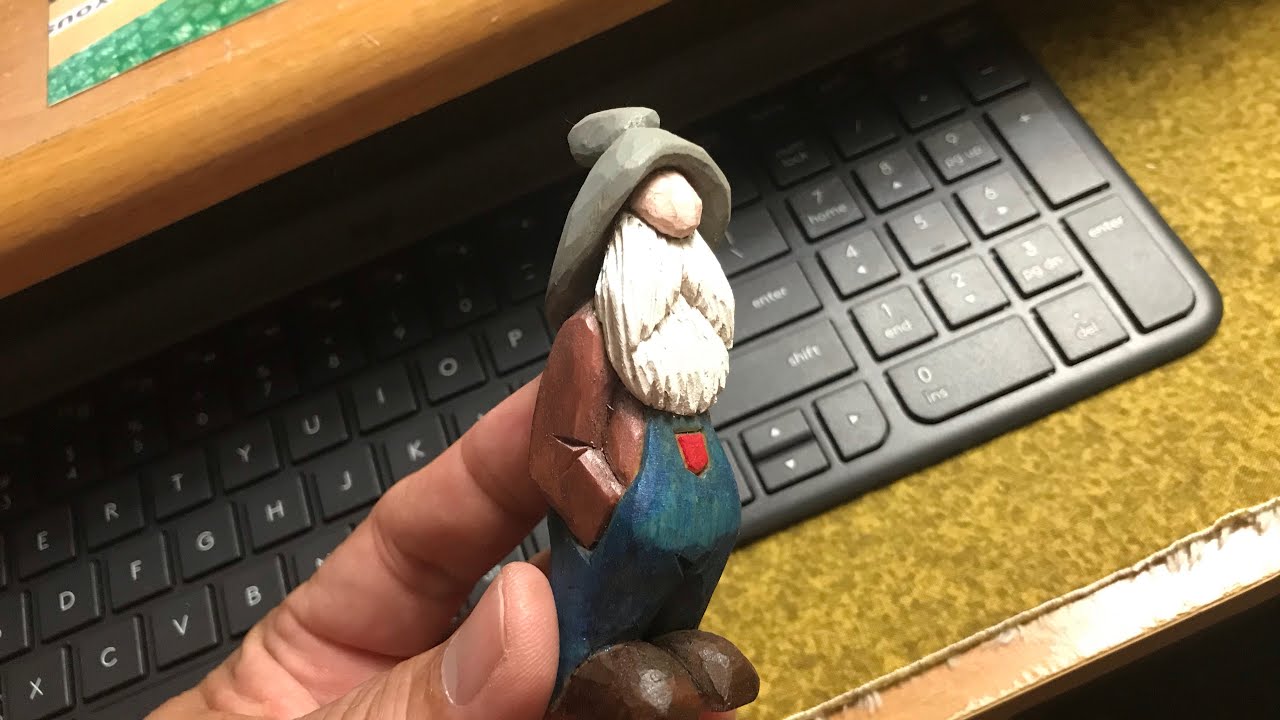 Carving Old Hillbilly