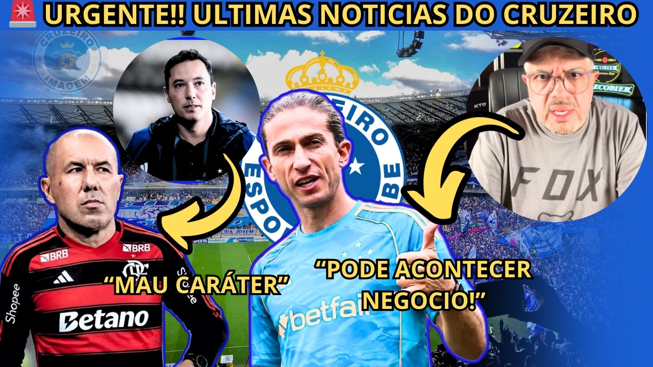 URGENTE!!🚨LEONARDO JARDIM no FLAMENGO😡,CRUZEIRO foi SURPREENDIDO, FELIPE LUIZ pode ENTRA  na MIRA!💙💣
