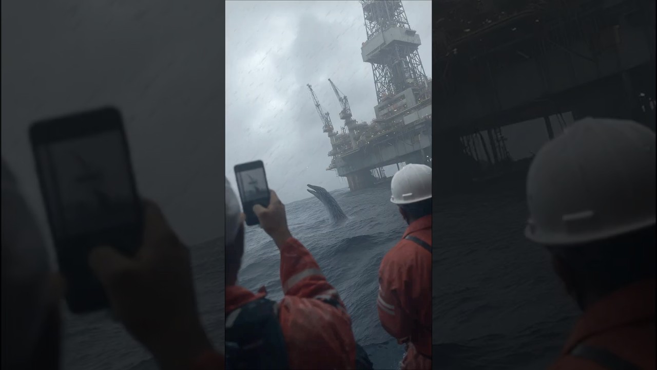 Enormous Sea Serpent Spotted Lurking Near Oil Rig—Crew Terrified