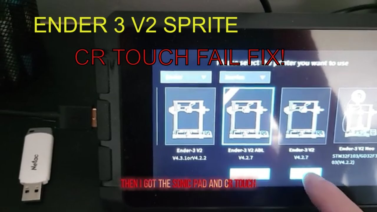 Ender 3V2 With Sprite Extruder & CR Touch//Fix Touch Going Off Printer ...