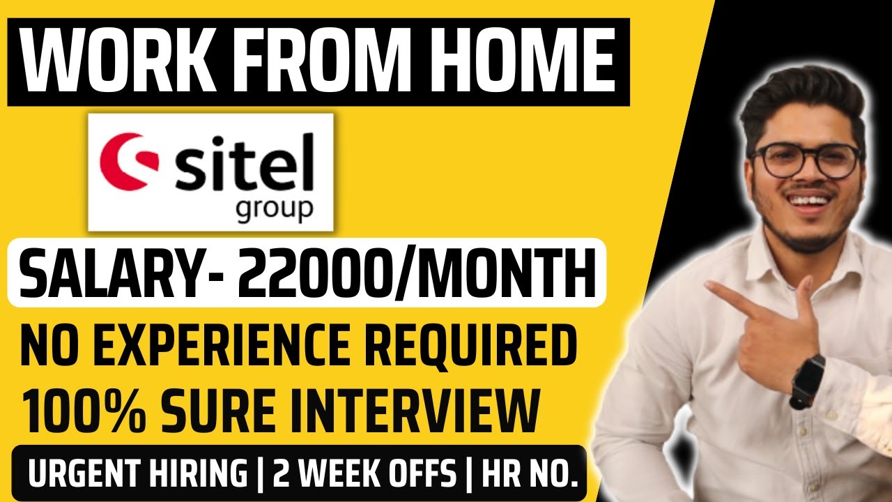 Sitel group work from home jobs
