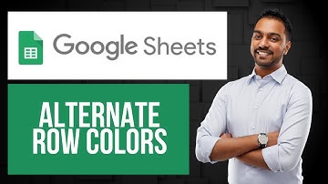 How to Alternate Row Colors on Google Sheets | Customize Row Color
