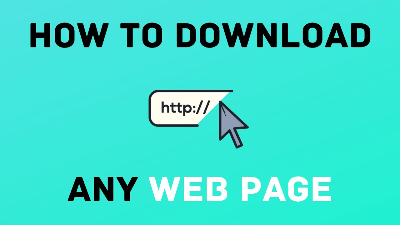 How To Download A Web Page And View It Offline