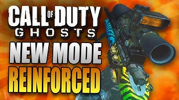 NEW GAME MODE! Call of Duty Ghosts: Reinforced Game Mode - Black Ops 2 Quickscoping Gameplay