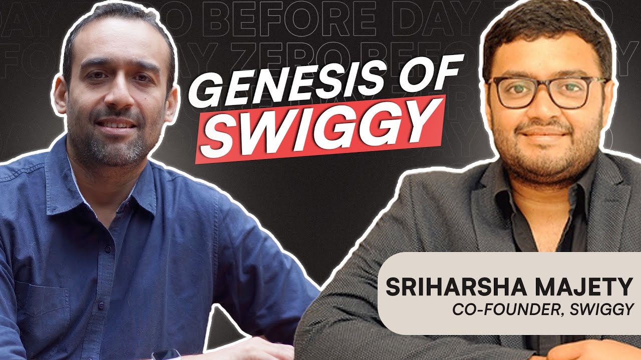 E-commerce enabler to on-demand delivery food: Genesis of Swiggy ft. Sriharsha Majety of Swiggy