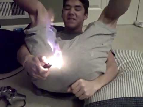 Pétoman de feu et de flammes