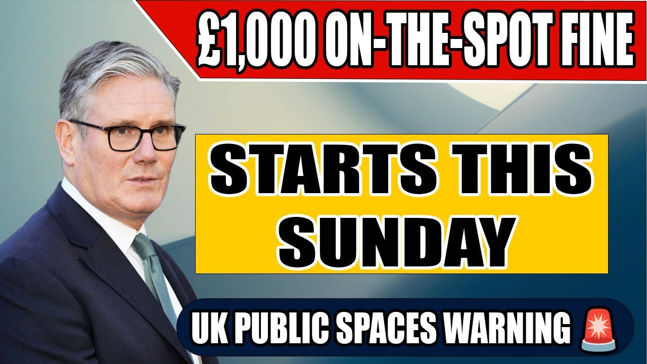 С этого воскресенья вводятся штрафы в размере 1000 фунтов стерлингов за нарушение общественного п...