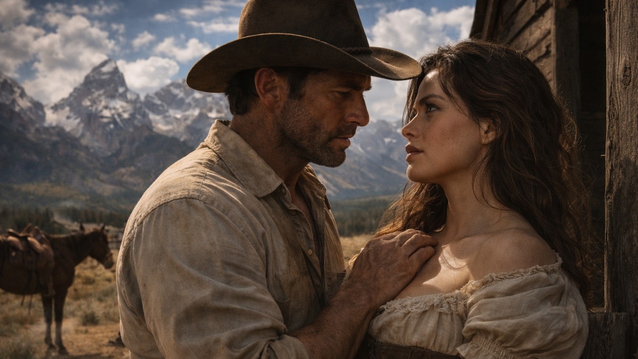 You’ve Never Met a Man My Size Let Me Show You How It’s Done, the Lone Cowboy Whispered to the Widow