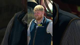 Charlie is not impressed by the new Tractor #ireland #clarksonsfarm #tractor