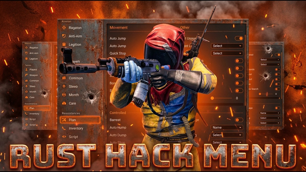 💀 NEWEST Rust Hack Menu 2026 | Always Day + Player Chams + Spoofer ...
