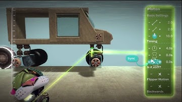 How to make scissor door on LBP