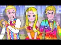 Paper Dolls Dress Up - Poor Rapunzel and Twin Brother Love - Barbie Story &amp; Crafts