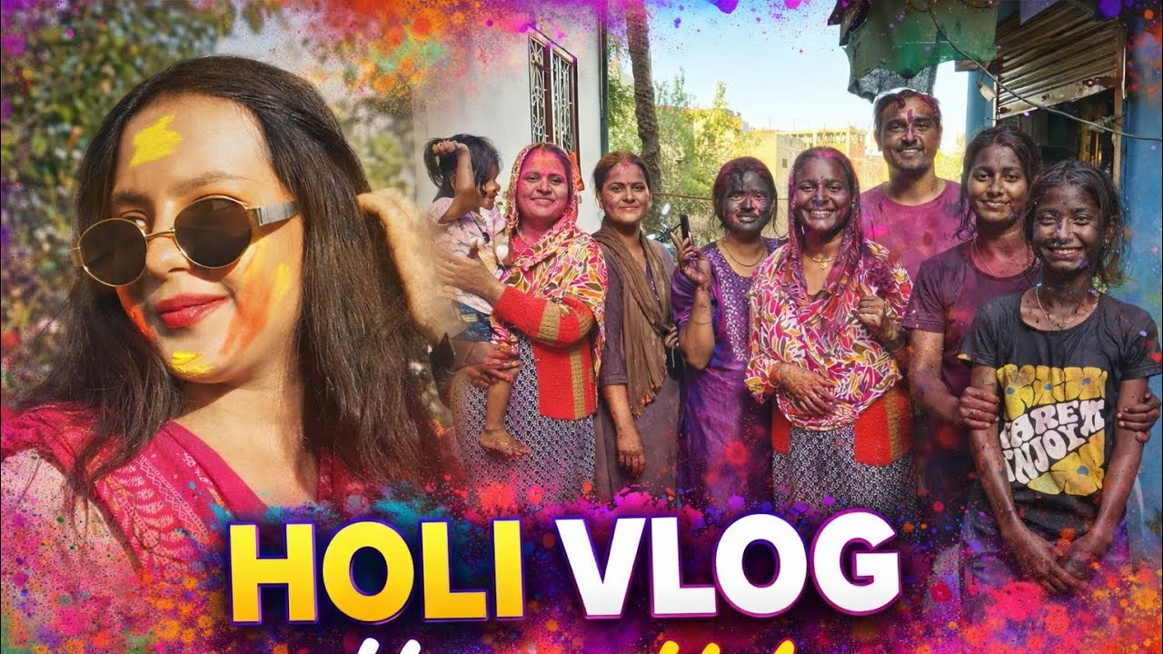 Holi 2026 Vlog | Rangon Wali Masti 💖 | Family ke Saath Best Holi