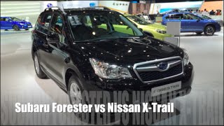 Subaru Forester 2014 Vs Nissan X-Trail 2014 - Youtube