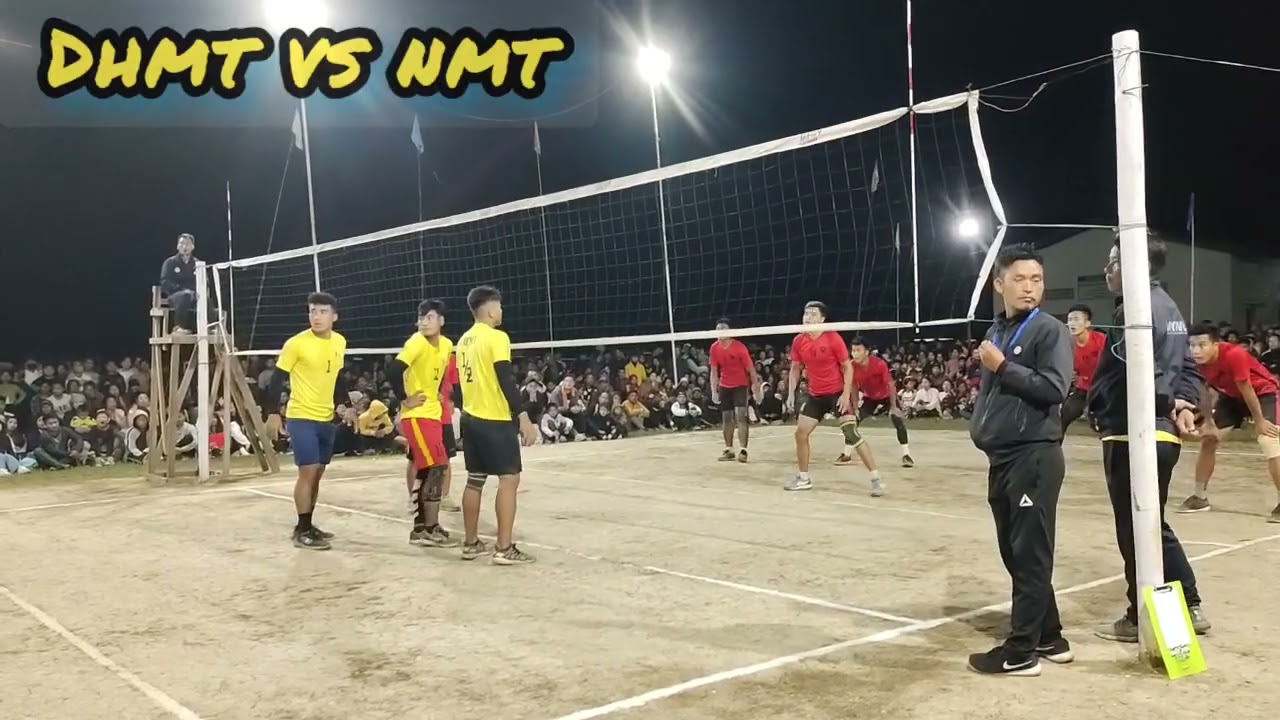 2022 MAYWO Sports Eimi Open Night men's & Women's Night volley FINAL Match. DHMT🟡 V/S NMT🔴