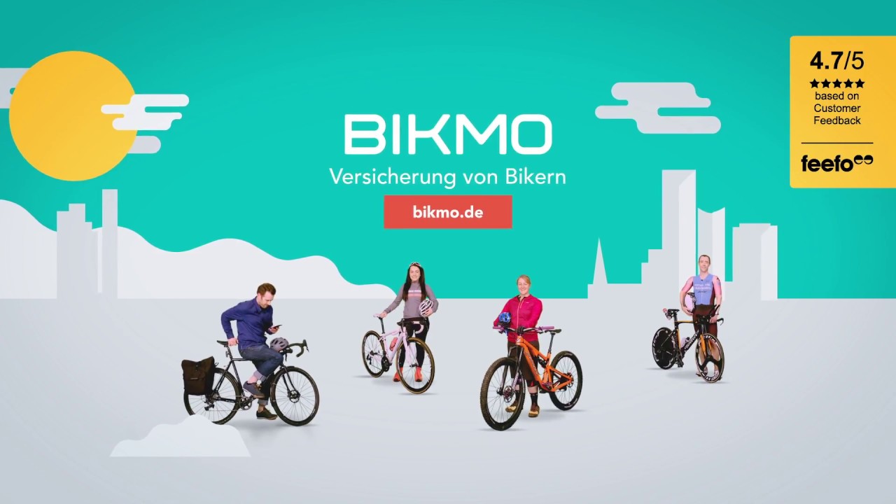 Bikmo : Fahrrad-Versicherung von Bikern (DE+AT)