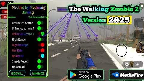 The Walking Zombie 2 Mod Menu 3.45.0 Update!! No Cheat Detected!!