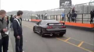 Nissan Skyline Spitting Flames