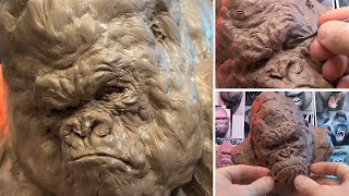 MODELING — KING KONG (Sculpting Timelapse)