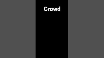 Thumbnail of Crowd Sound effect