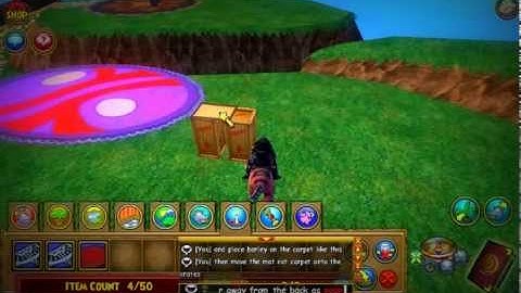 wizard 101 - how to make carpets float