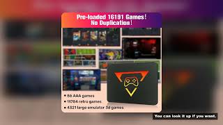 Retro Gaming SSD for Switch/PS5/Xbox/PS4/PS3/PS2/WIIU 80+Emulators Launchbox?Retrobat?Playnite 16191