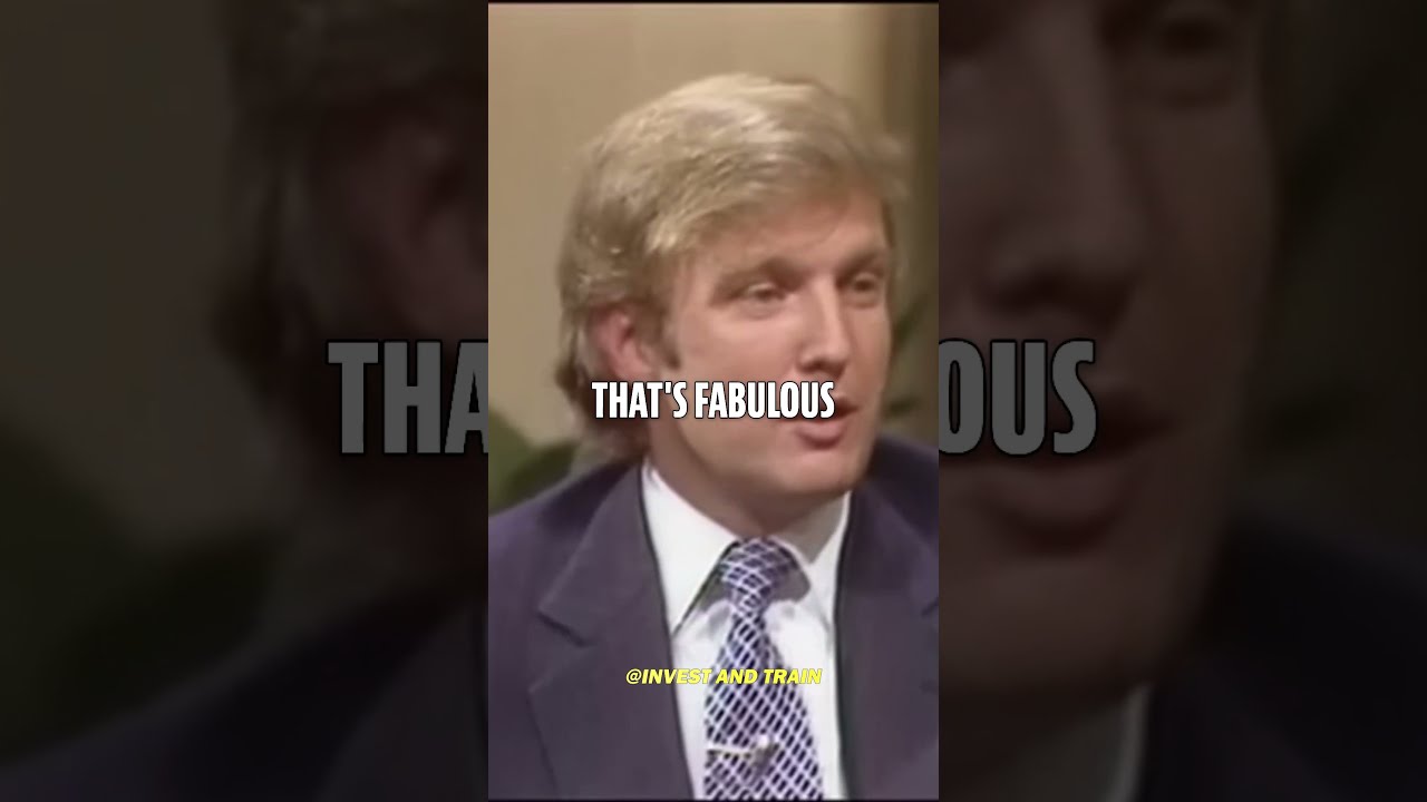 1980 Donald Trump I M Not Looking To Make Tremendous Money