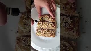The toast I can eat every day 😏 3 ingredients and breakfast is sorted 😍