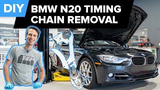 BMW N20/N26 Timing Chain Replacement DIY Part 1  Removal & Disassembly (328i, 320i, 228i, 428i, X1)