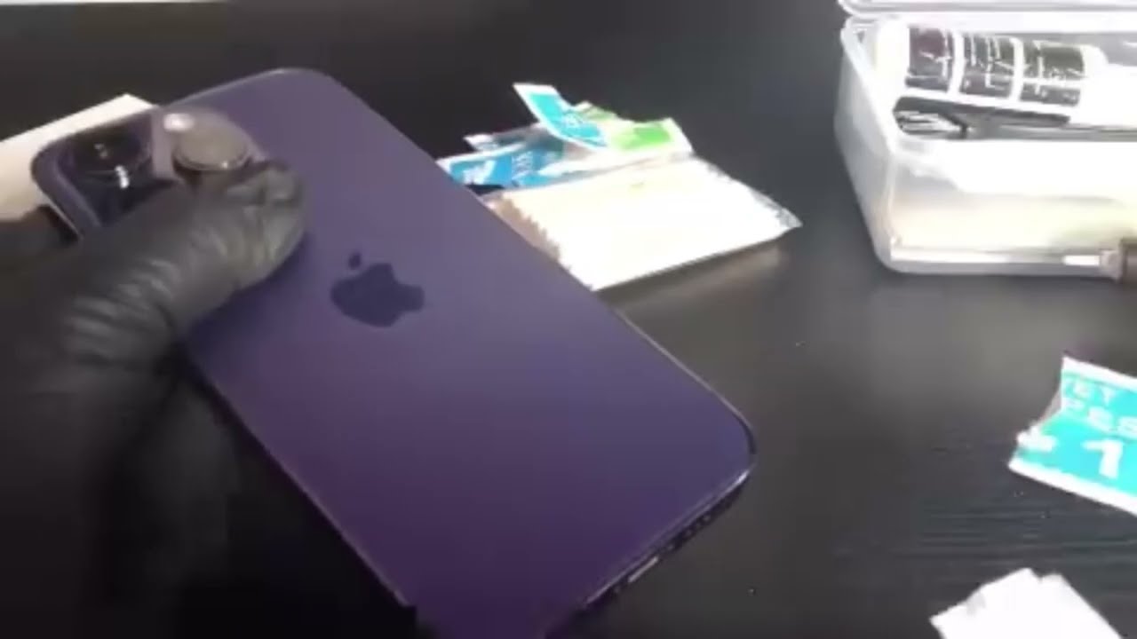 Cleaning Old IPhone 14 Pro ASMR