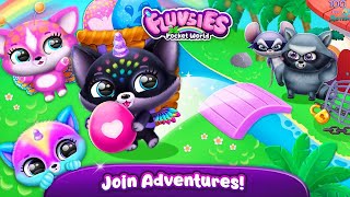 Fluvsies Pocket World спасение питомцев, Мини игры, борьба с Злодеями и многое другое!