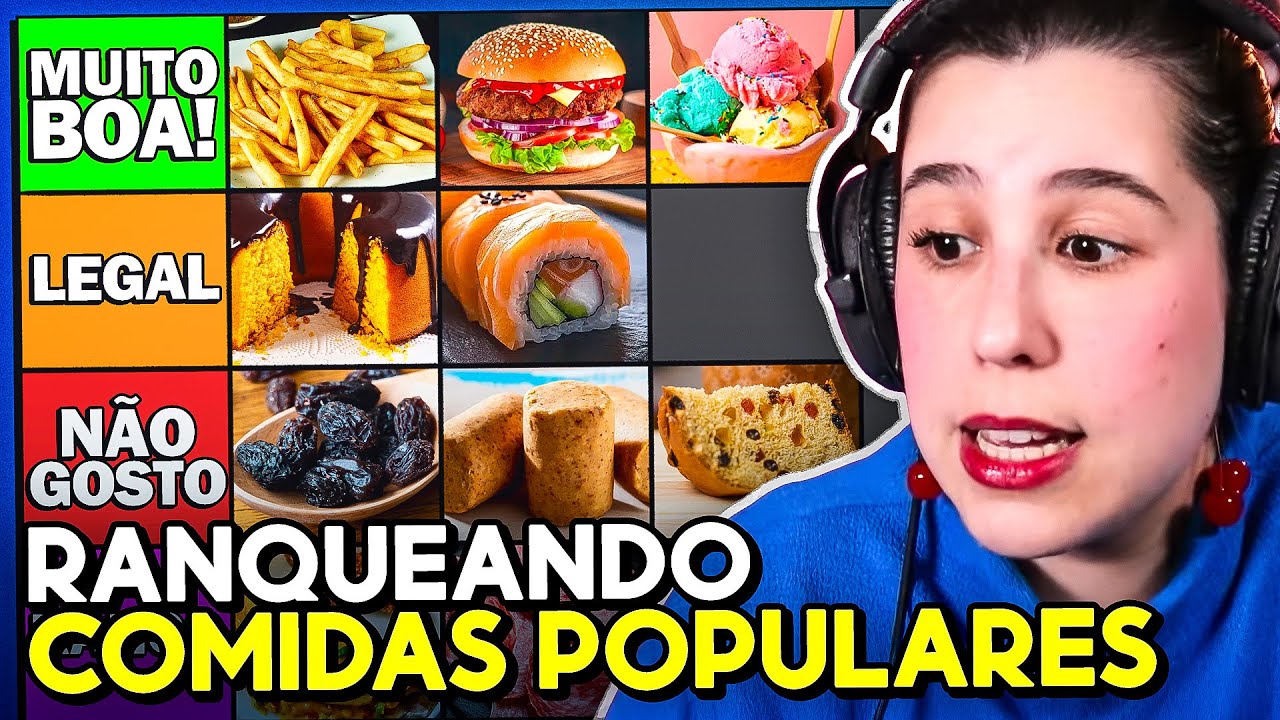 A MELHOR COMIDA BRASILEIRA? - TIERLIST | Corte de Live