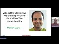 VideoCLIP: Contrastive Pre-training for Zero-shot Video-Text Understanding