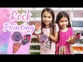 Kids crafts | Rock painting LilyRosecraftroom