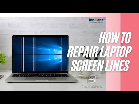 How to Repair Laptop Screen lines