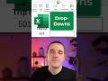Create a Drop-Down Menu in Microsoft Excel (Super Simple)