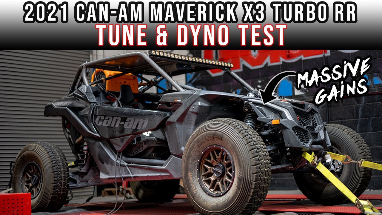 We Tuned The 2021 Can Am Maverick X3 Turbo RR BIG GAINS 