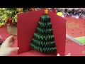 Como fazer um Cartão Pop Up de Natal - #DIY