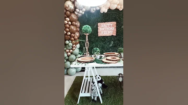 Jungle Party decorations