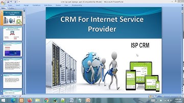 PPT  - CRM For Internet Service Provider Project PPT || Python Django